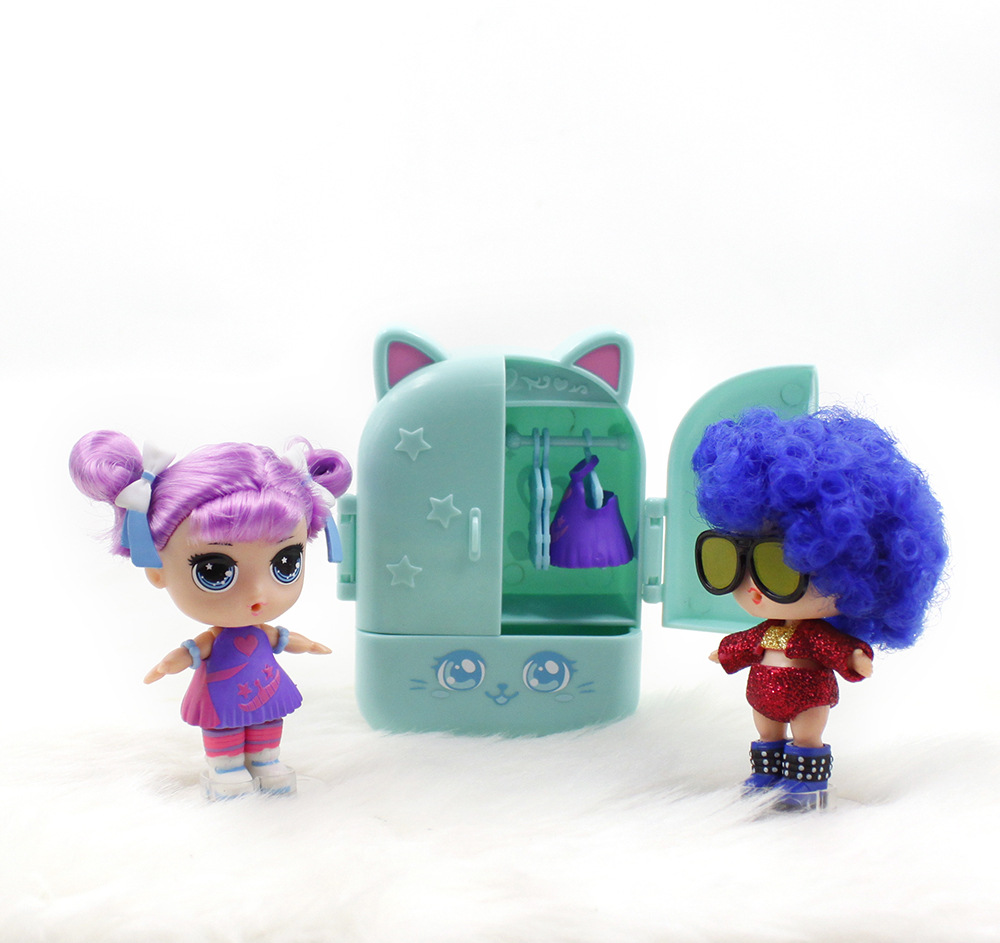 eaki亿奇惊喜猜拆乐盲盒惊喜娃娃女孩惊喜蛋惊喜盒子盲盒sca