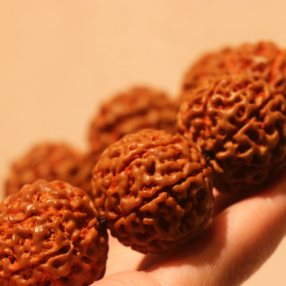 印尼金刚菩提手串24mm七瓣八瓣 落地红佛珠手串大金刚菩提子批发