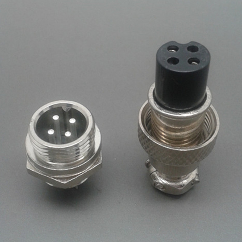 航隽gx12(2-7p)航空插头 车载安防平衡车连接器 m12航空插头