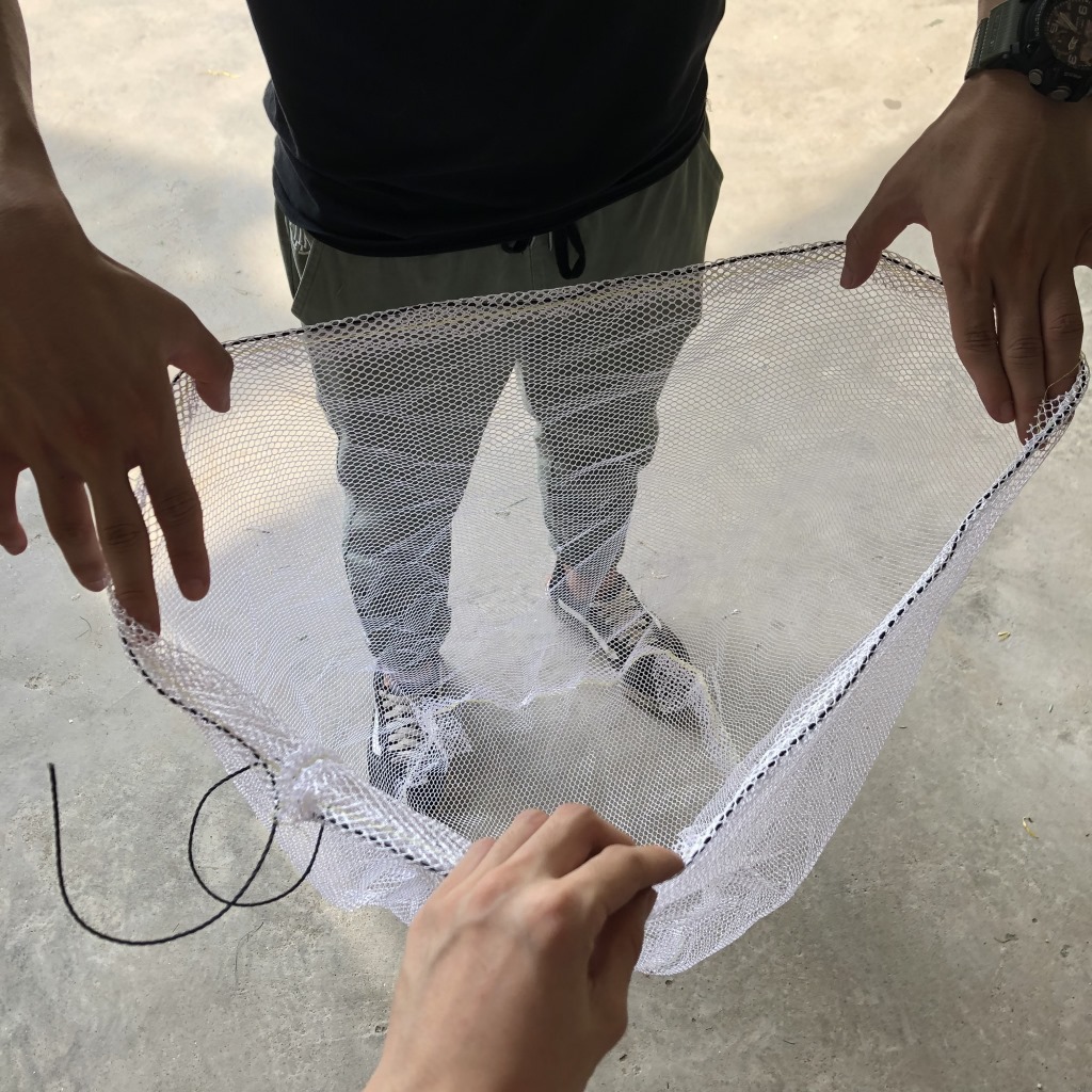 厚料钓鱼网兜装鱼袋鱼网袋小网眼鱼护网赶海网兜养鱼网兜鱼娄渔