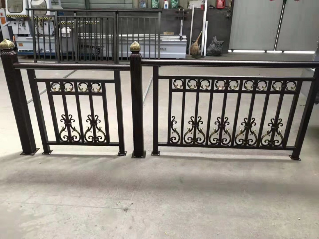 铝艺护栏 拉丝铝艺护栏 铸铝护栏 铝合金围栏厂家批发定制