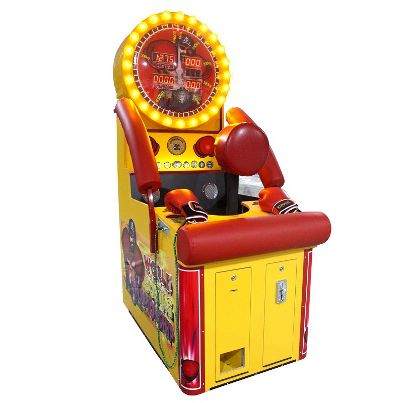 电玩城体感拳王争霸大力士测试拳击投币游戏机成人娱乐设备