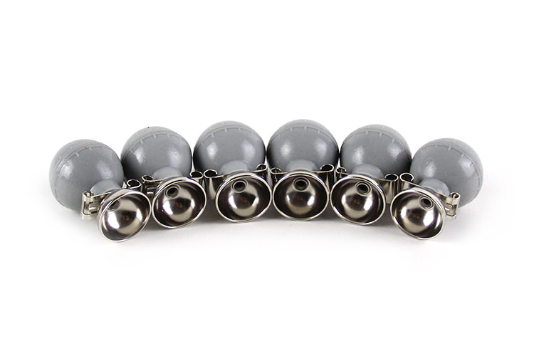 适用心电图机 胸吸球 皮球 灰色双用吸球3.0/4.0通用胸吸球皮球