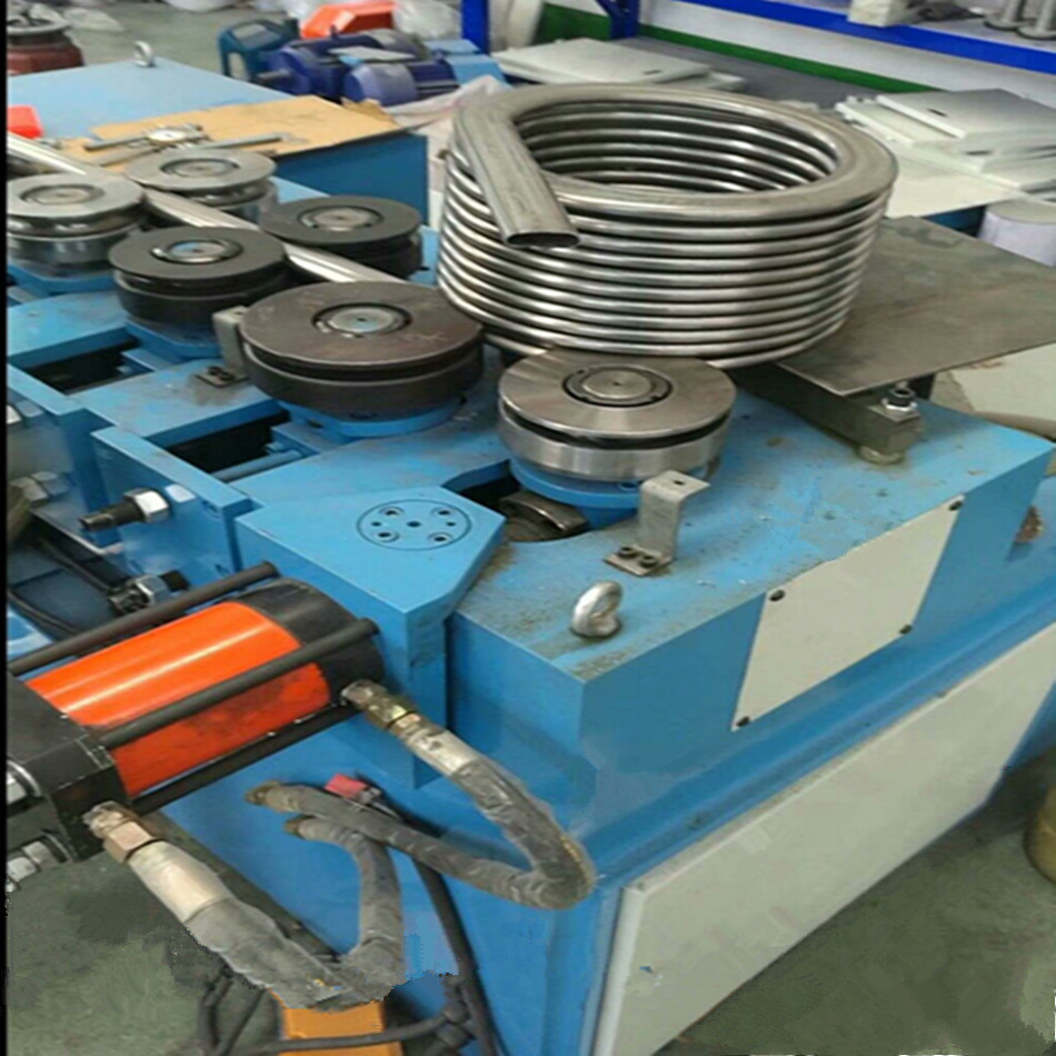 不锈钢卷管机供应七轮螺旋卷管机金属管材弯圆成型张家港厂家定制