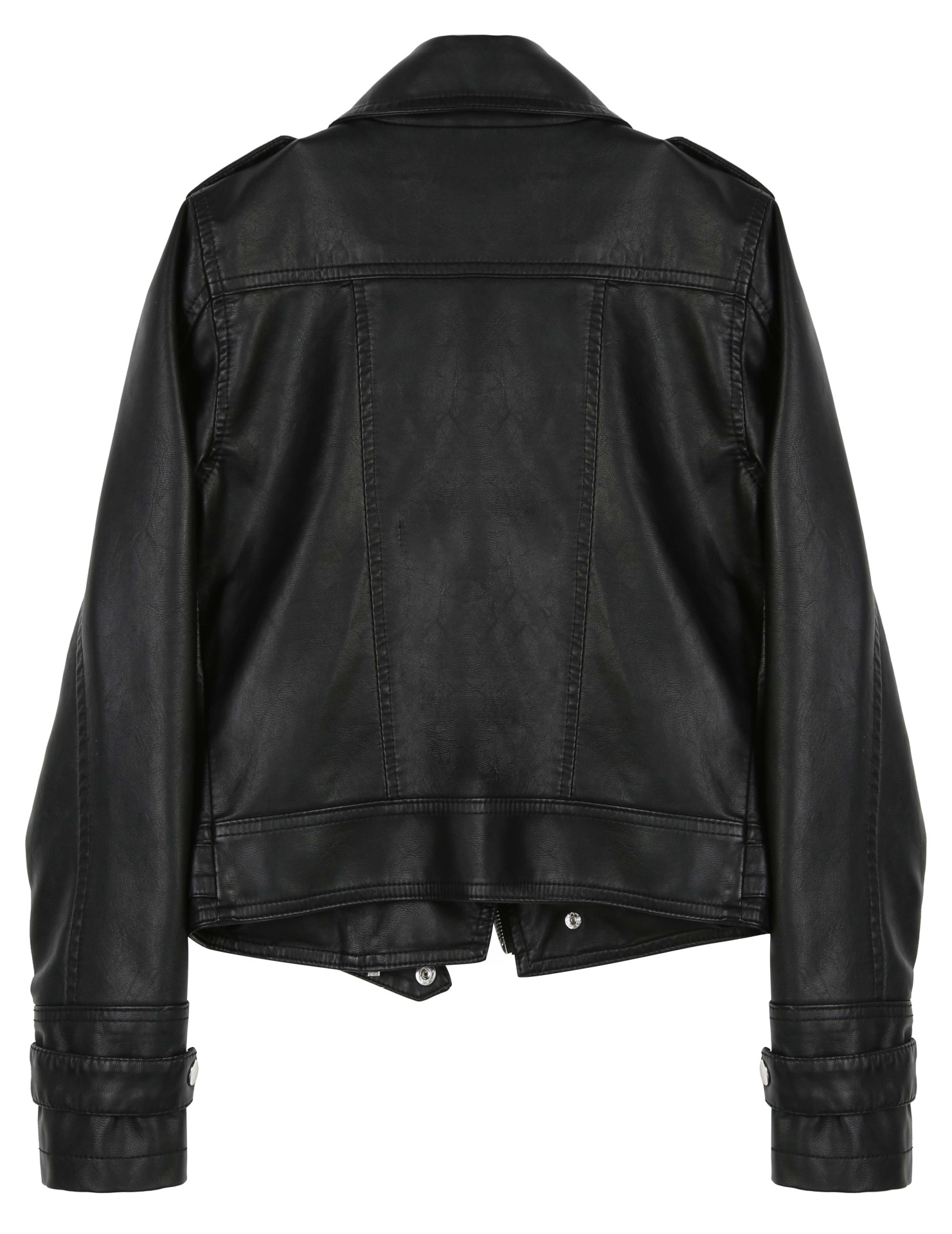 工厂代发批发海宁皮衣机车服女士皮夹克朋克女装短款胡冰pu小外套