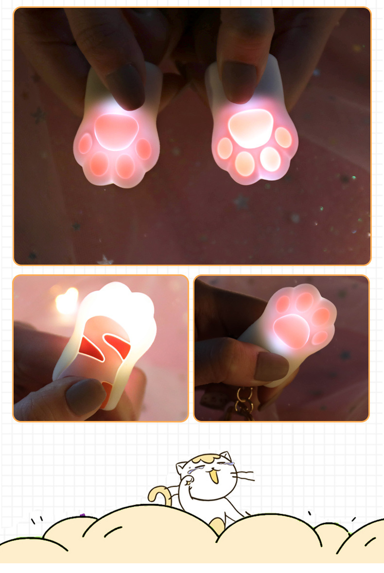 猫爪钥匙扣挂件盲盒