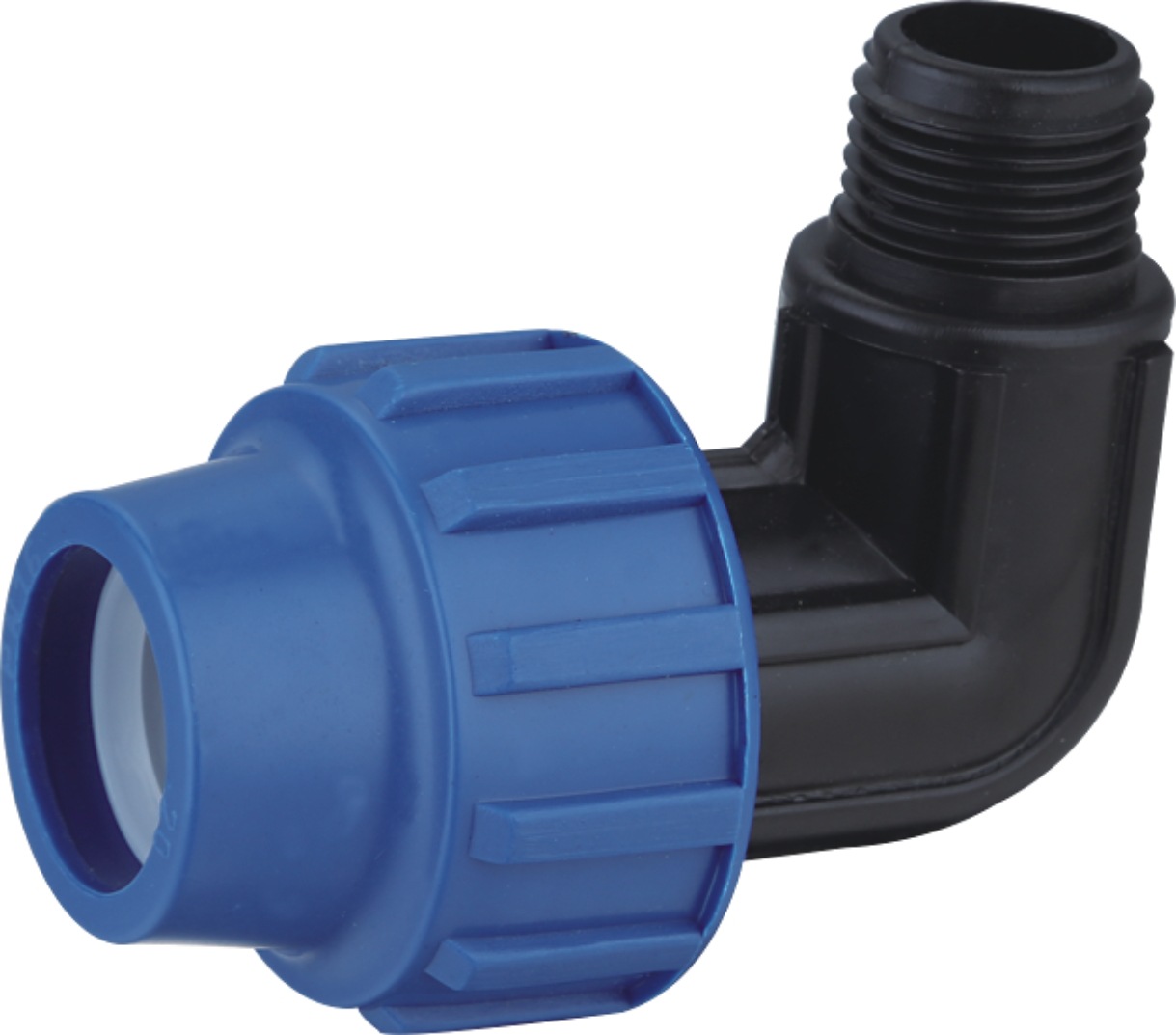 免热熔pe快接外弯头 配件 塑料水管快速活接头 自来给水管件20 25