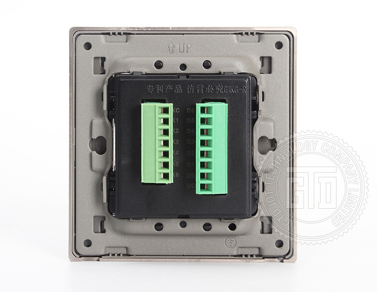 定制智能家居酒店室内干接点发光墙壁开关 5-24v直流轻触按键开关