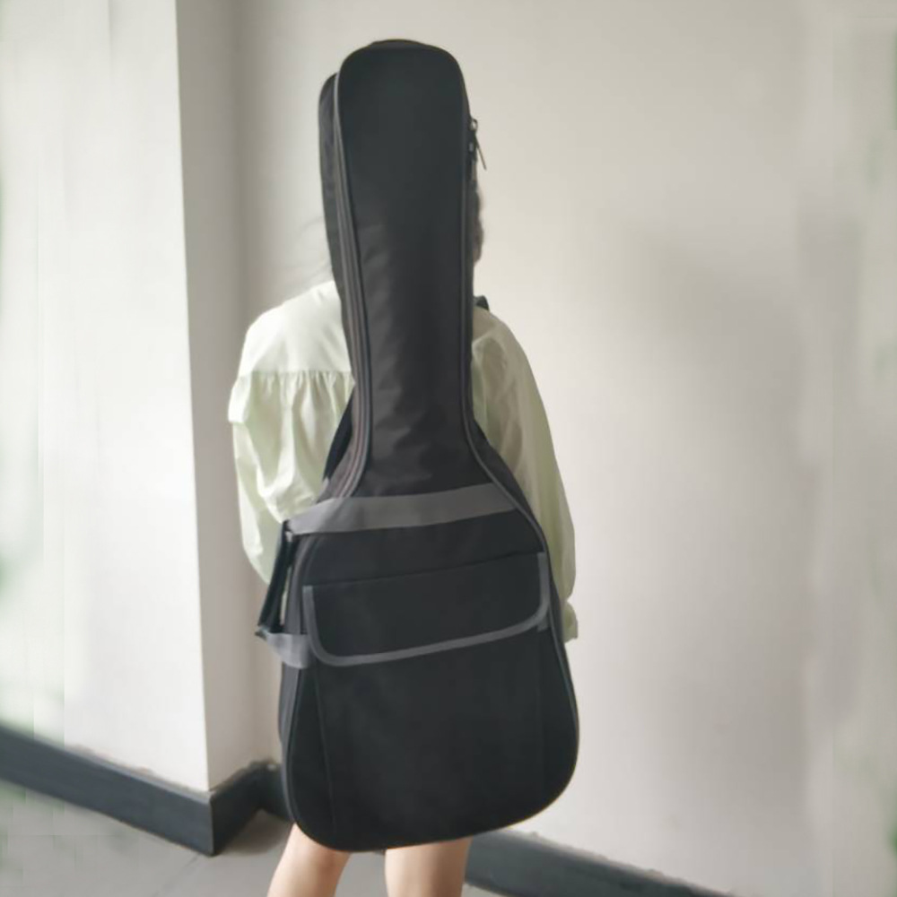 吉他乐器配件38寸黑色加棉吉他包 手提肩背吉他琴包乐器收纳袋