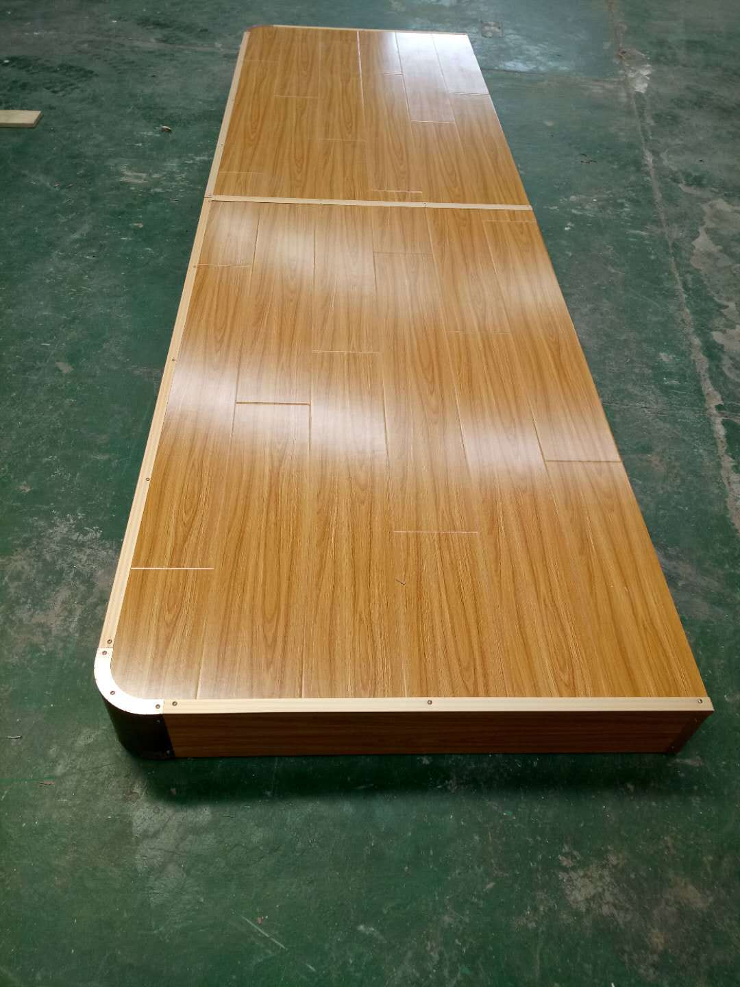 伟乐教学专业定制教学地台 学校讲台站台 实木教学地台 教学设备