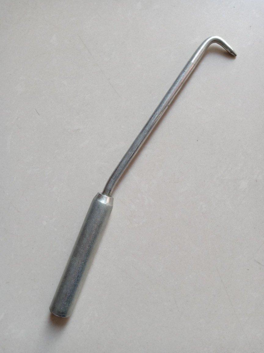 【厂家直销】大号麻面钢筋扎丝钩 六角钢筋扎钩绑钩镀锌钢筋钩