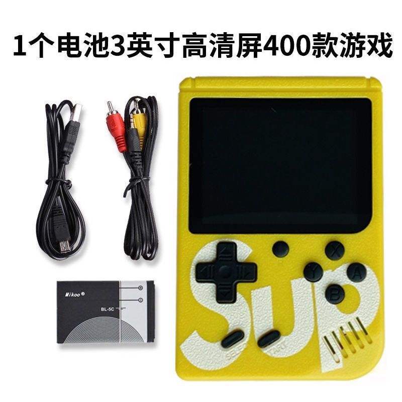 Cross-Border PSP Sup Mini Handheld Game Machine Super Mary Russia Square Single Double 400 in One