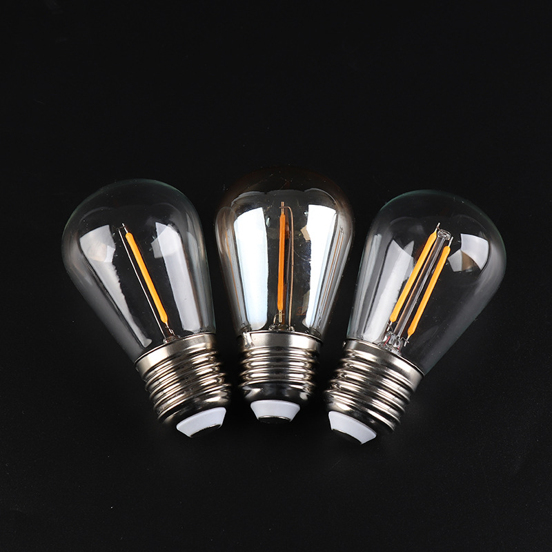 t25节能灯泡螺口灯丝螺旋led灯泡复古怀旧个性酒吧创意装饰球泡灯