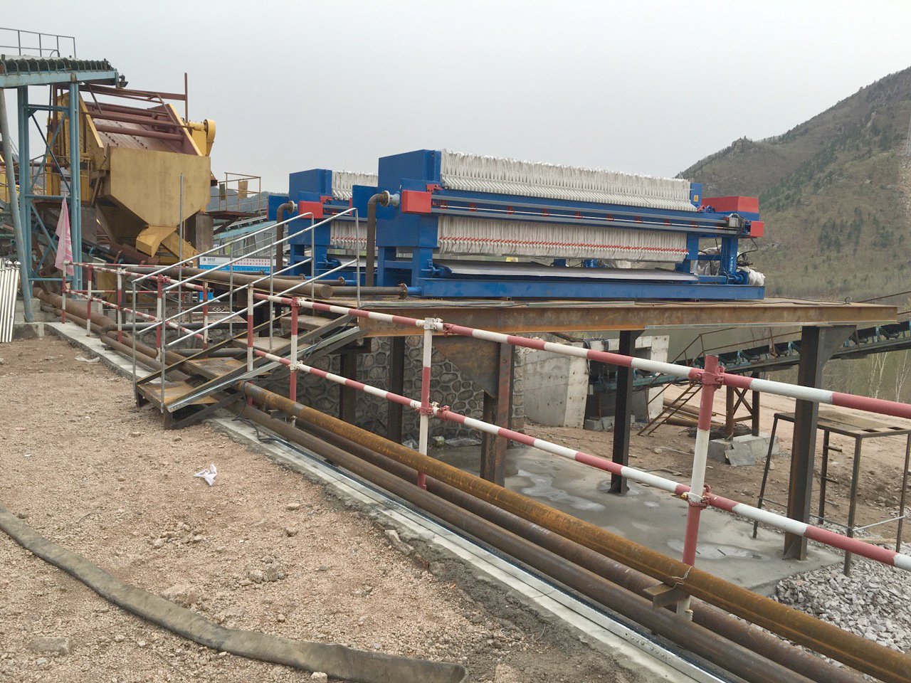 小型板框压滤机 污泥压滤机 自动液压隔膜压滤机