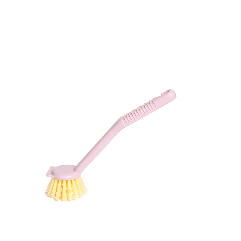 Factory Direct Supply Long Handle Cleaning Pot Brush Washstand Desktop Plastic Dish Bowl Brush Kitchen Cleaning Cleaning Brush