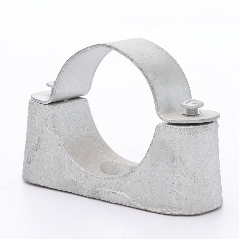 现货供应铸铁离墙码 元宝卡 离墙骑马 金属管夹管码 厂家直销