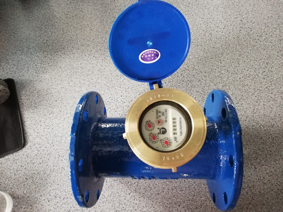 宁波富强水表dn100可拆式法兰水表-阿里巴巴