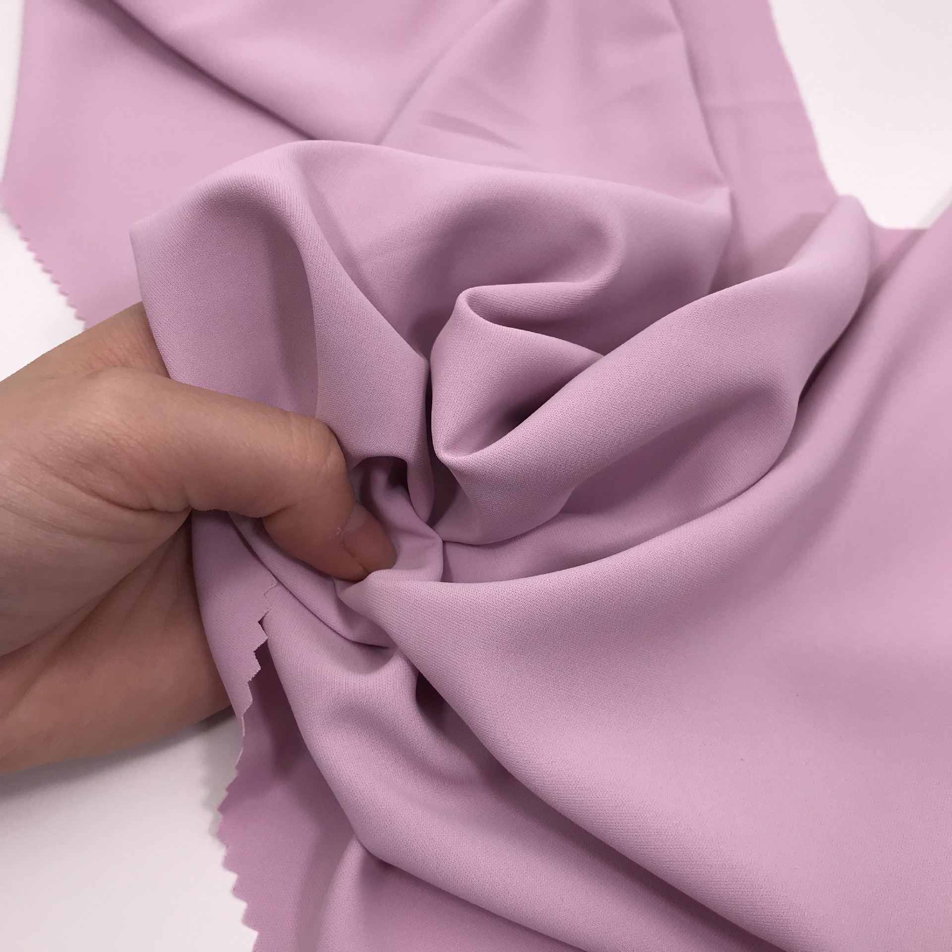 弹力消光破卡 涤纶时装面料 女装裙子 衬衫柔软舒适布 2020现货