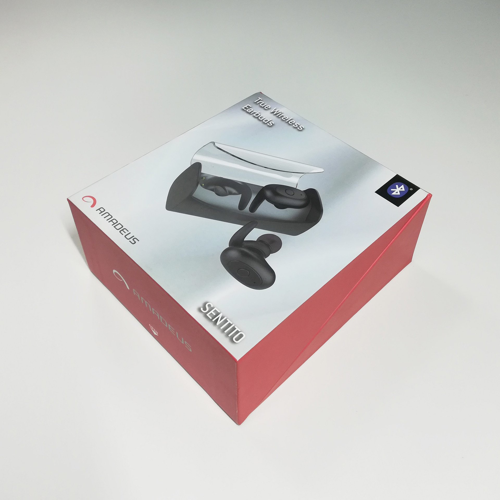 true wireless earbuds 蓝牙耳机 包装 精装盒 运动蓝牙耳机包装