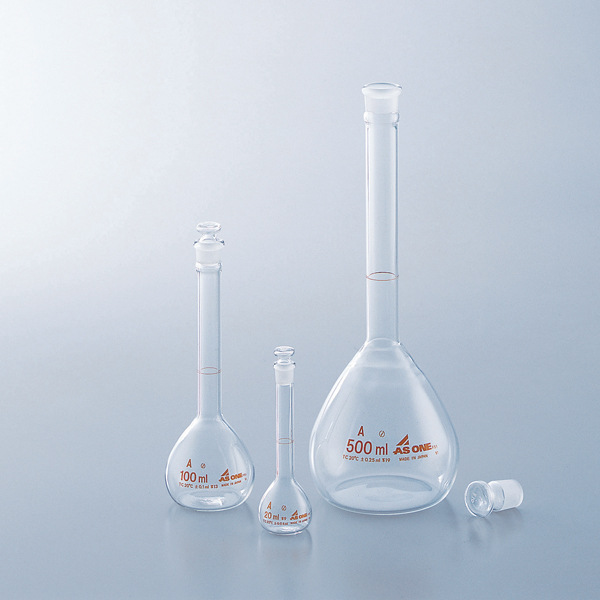 日本进口亚速旺容量瓶(a级)白色