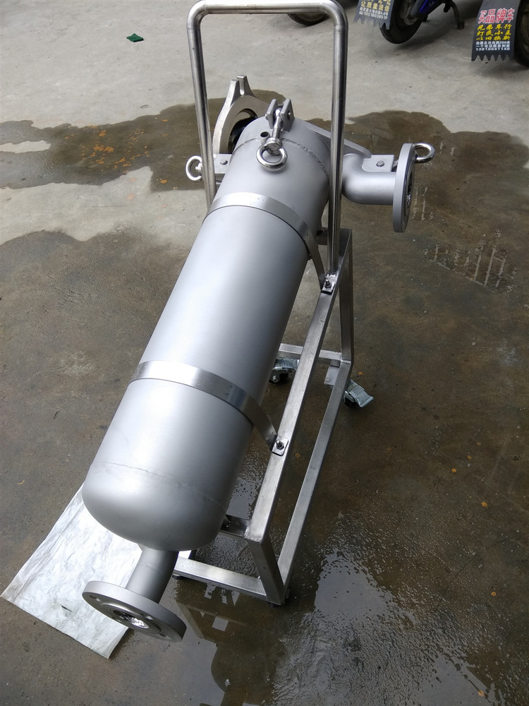 龟背式过滤机 顶入式过滤器 顶入式袋式过滤器 2号顶入式过滤器