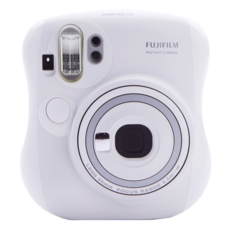 中秋礼品instax mini25拍立得一次成像相机立拍得相机白/粉小恶魔