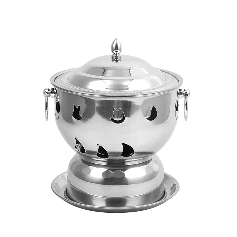 酒精炉小火锅一人一锅外卖自助学生宿舍单人火锅304不锈钢小涮锅