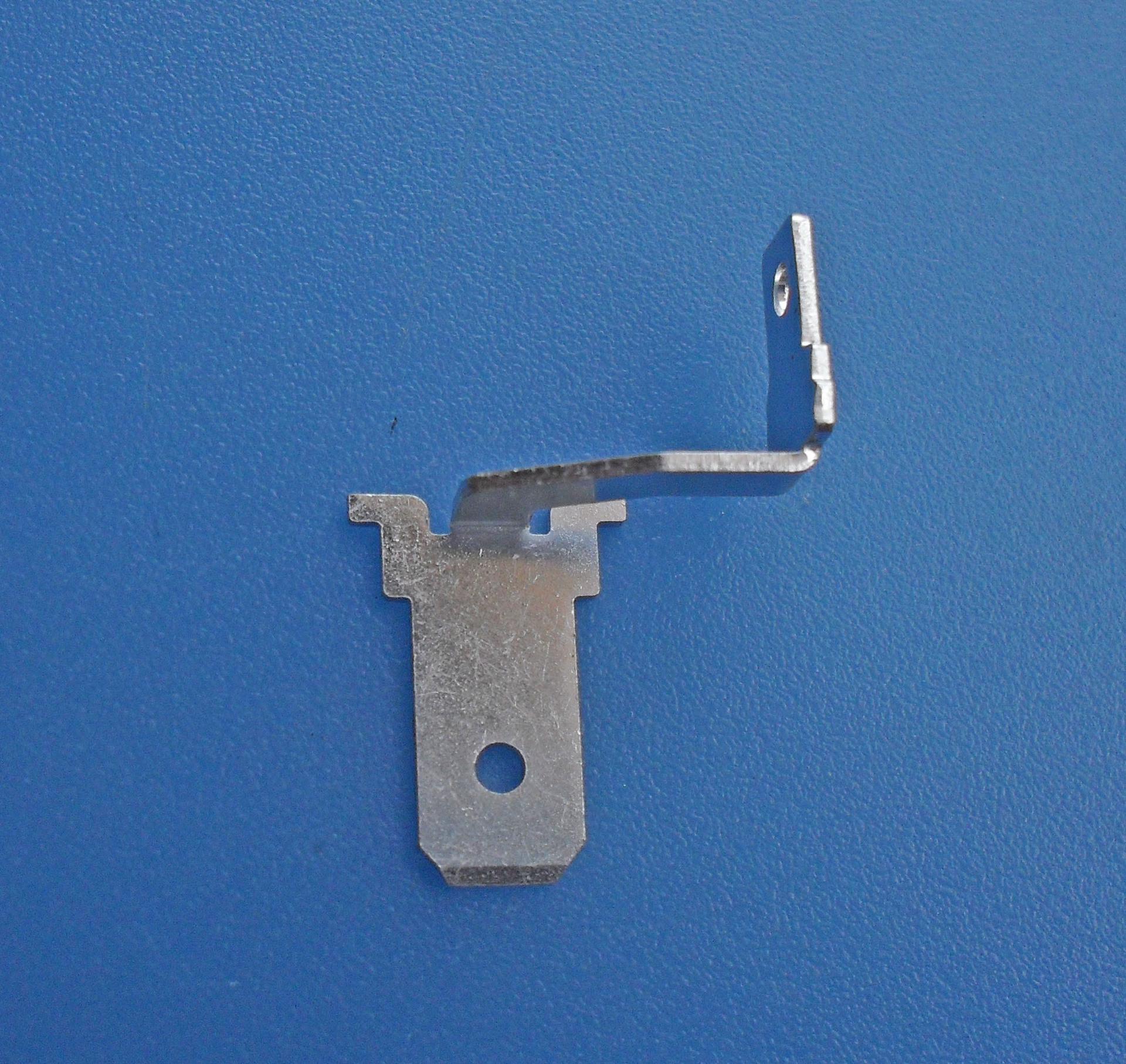 冲压插片端子6.3插片黄铜镀锡插片0.8插片