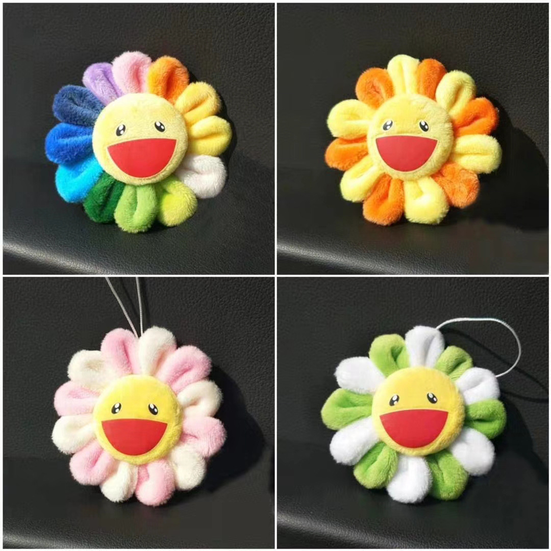 可爱网络爆款日本春上隆七彩太阳花胸针华晨宇同款时尚配饰小挂件