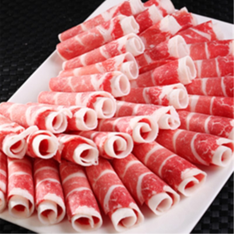 羊肉卷 羔羊卷 小肥羊 5斤一卷 火锅豆捞食材羊肉片