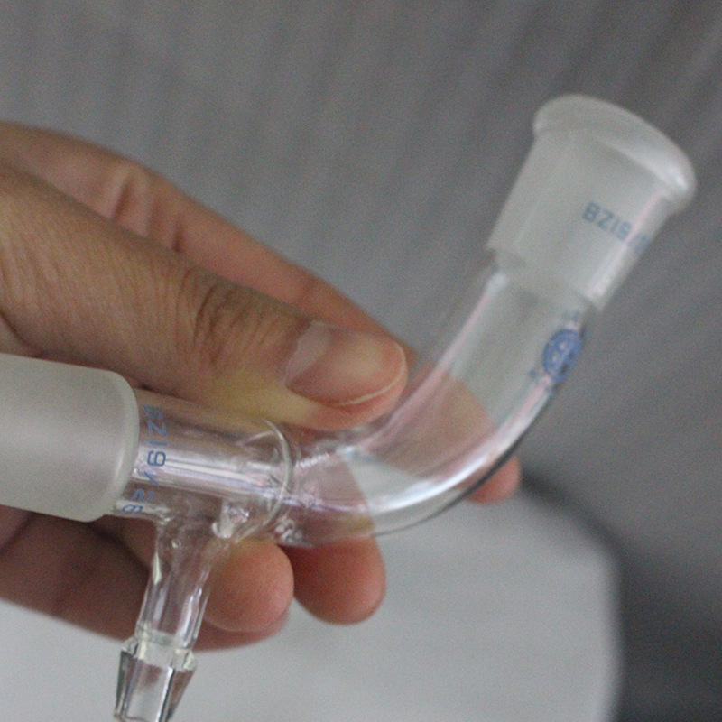 玻璃真空接收管1926实验室玻璃仪器真空尾接管