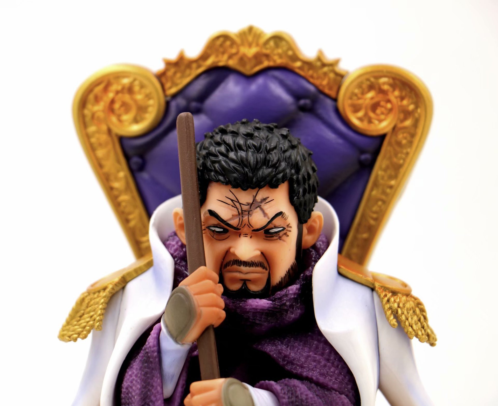 海贼王海军大将黄猿赤犬青雉藤虎艾斯坐姿gk雕像手办公仔摆件模型