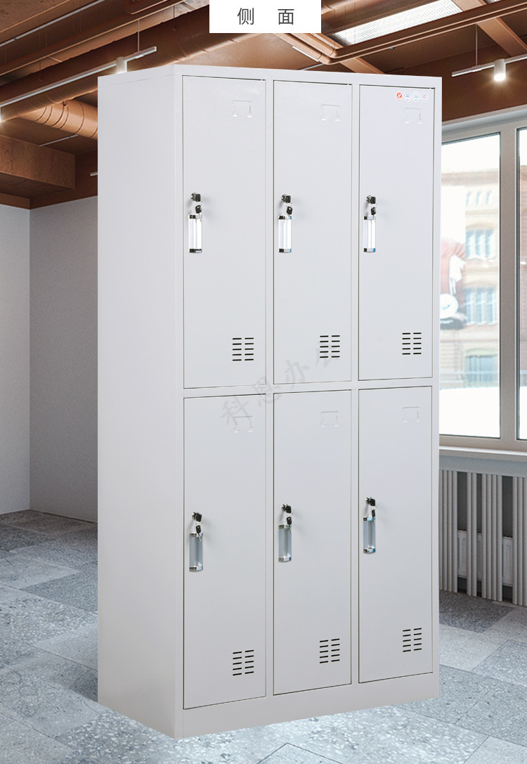 加厚6门更衣柜钢制拆装9门更衣柜浴室澡堂10门储物更衣柜鞋柜定做