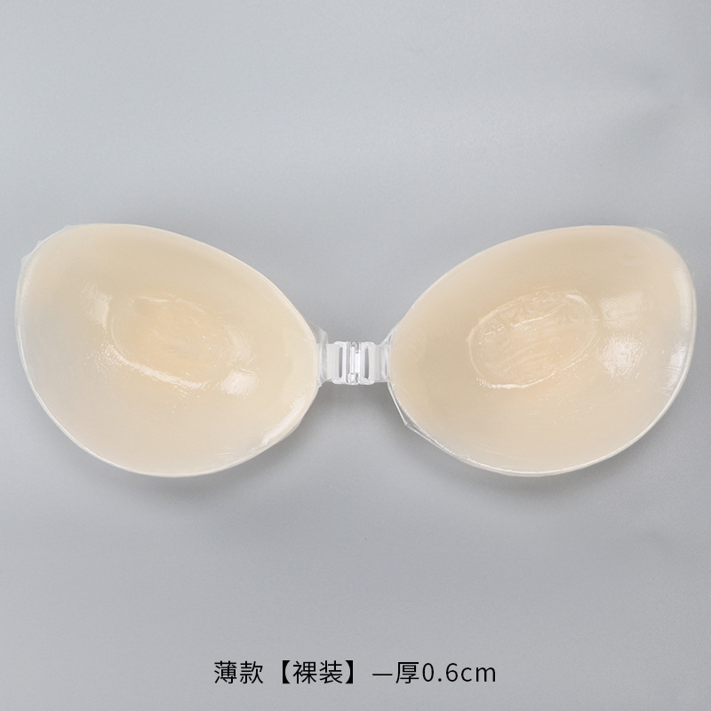 Chest Paste Summer Silicone Bra for Wedding Dress Seamless Push up Breast Pad Thickened Lifting Bra Anti-Sagging Underwear