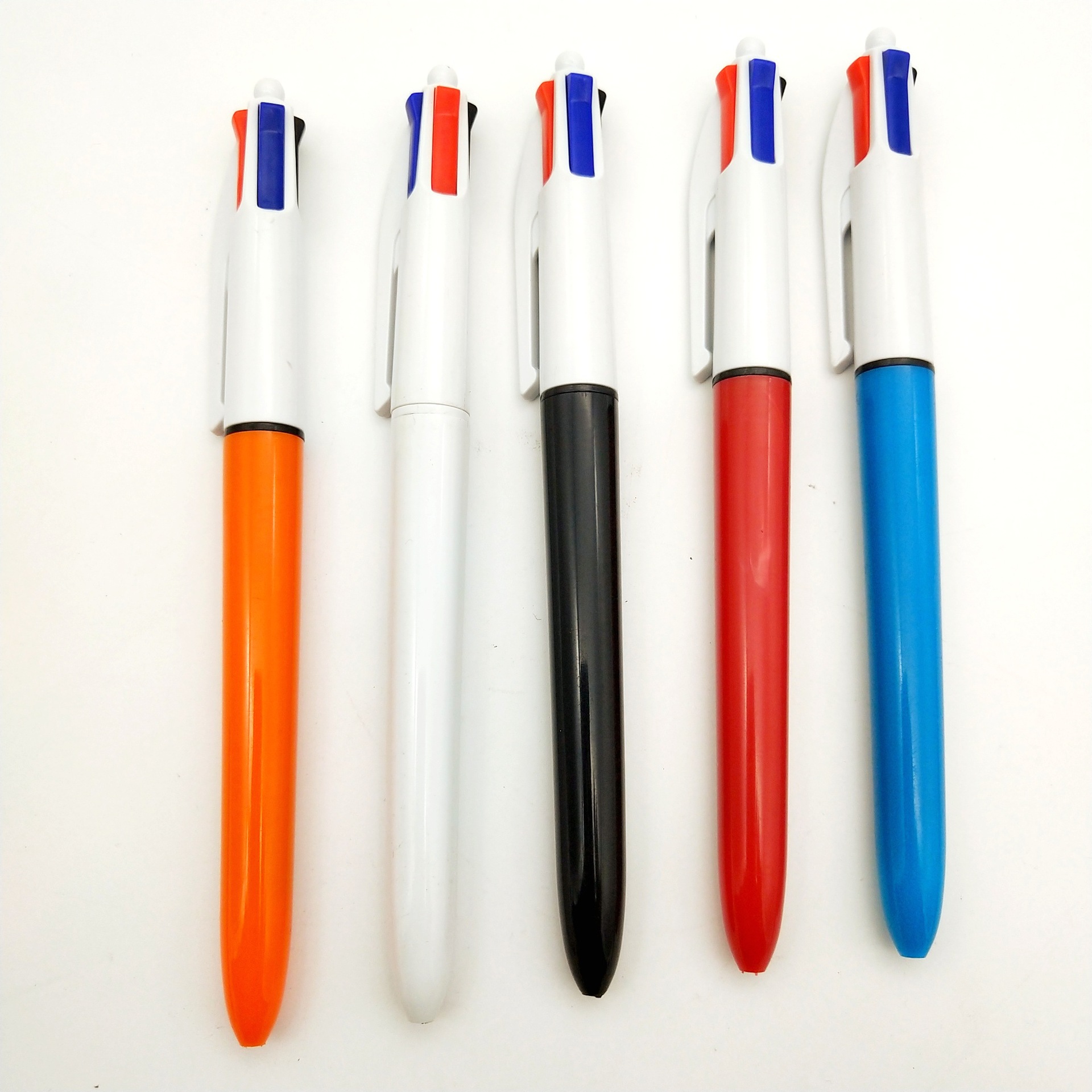 厂家直销多色笔 畅销四色笔 四色酒店高档礼品笔 可转印花膜定制