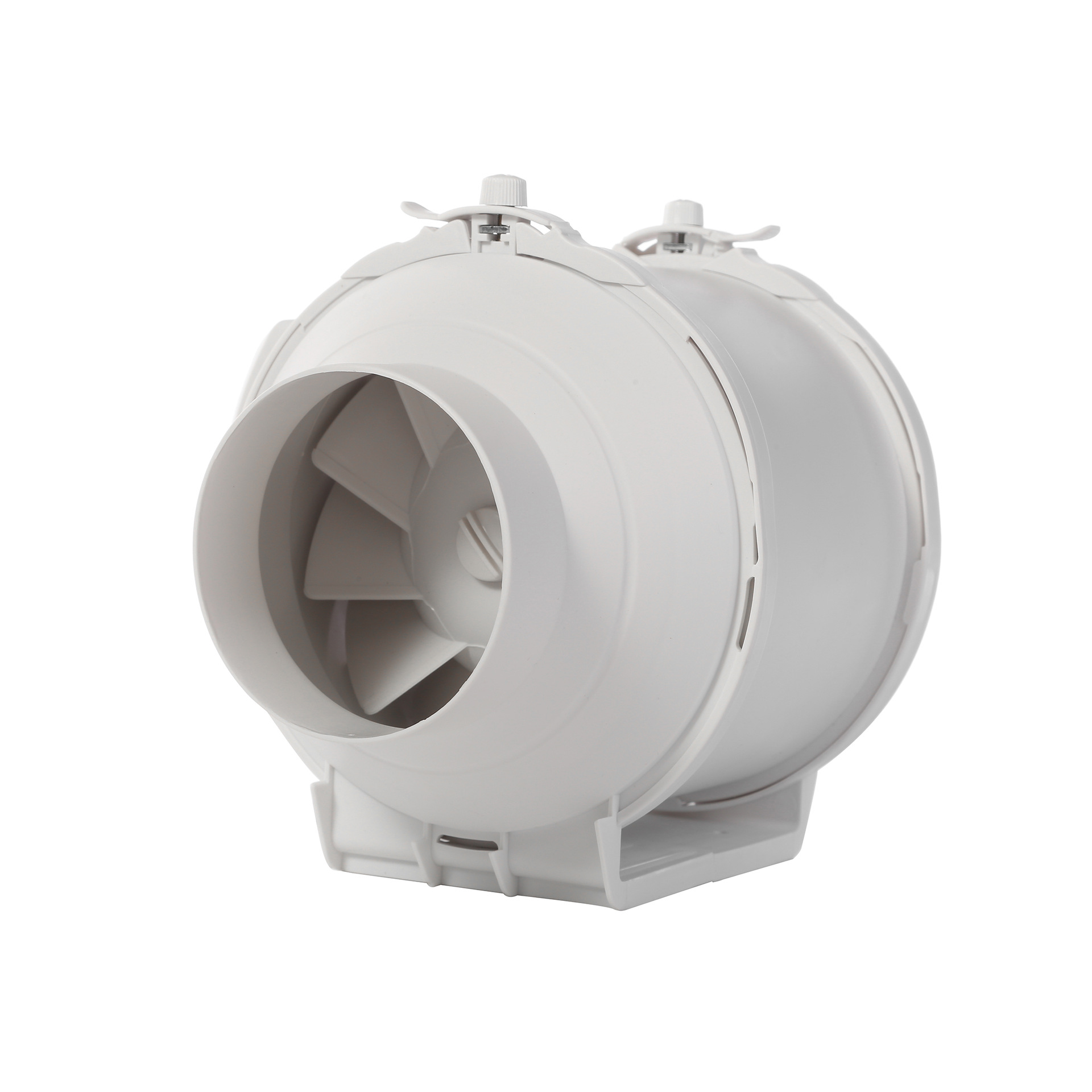 工厂孚禄得4寸大功率全导管暗装式管道风机换气扇批发