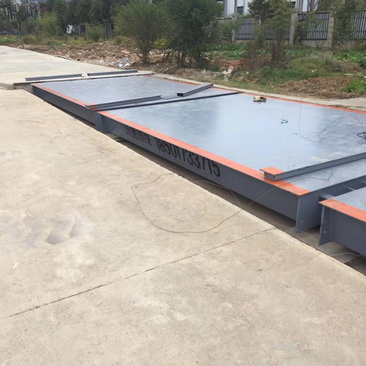 100吨地磅3x10m湖南电子磅80t汽车衡