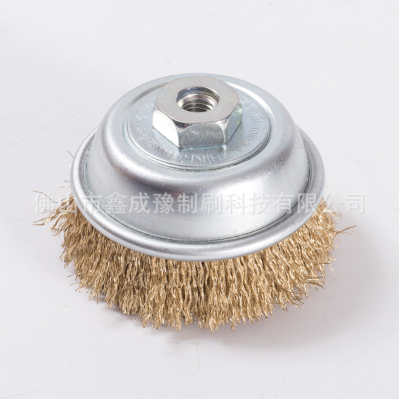 带螺母碗型 碗型钢丝刷 碗刷 抛光刷 可定做 厂家