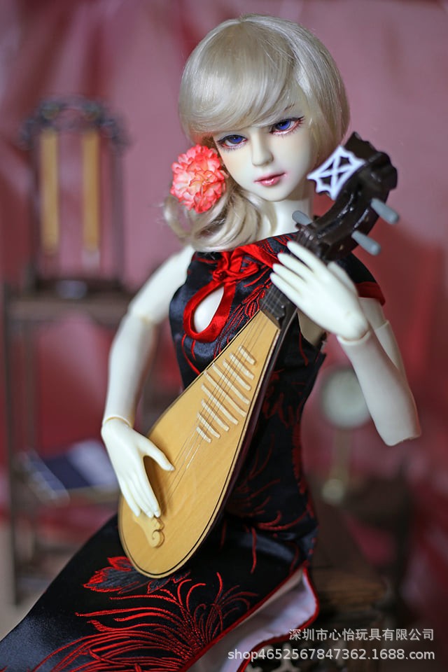 high quality三分心怡娃娃 doll人偶3分bjd sd脑袋 无妆头雕 素头