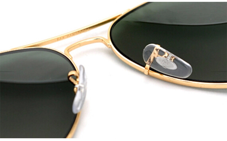 rb专用软卡扣夹口鼻托 鼻垫 双脚托叶 3025/3026太阳镜眼镜配件