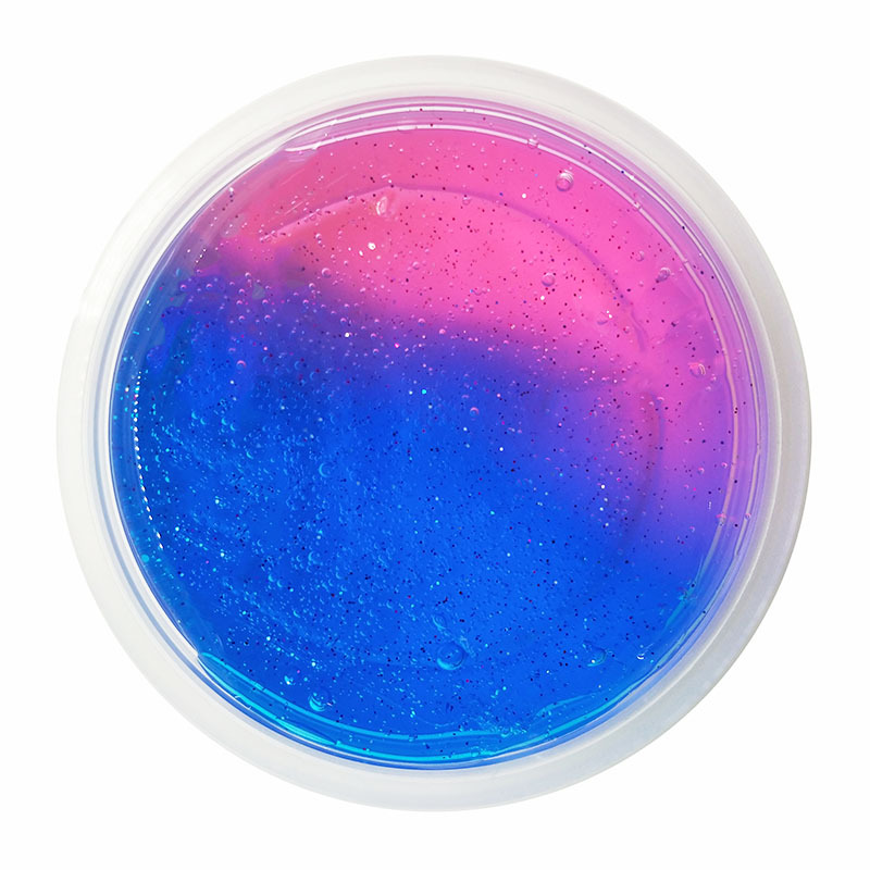 slime史莱姆星际星空色炫彩水晶泥减压发泄泥戳戳泥无硼砂果冻泥