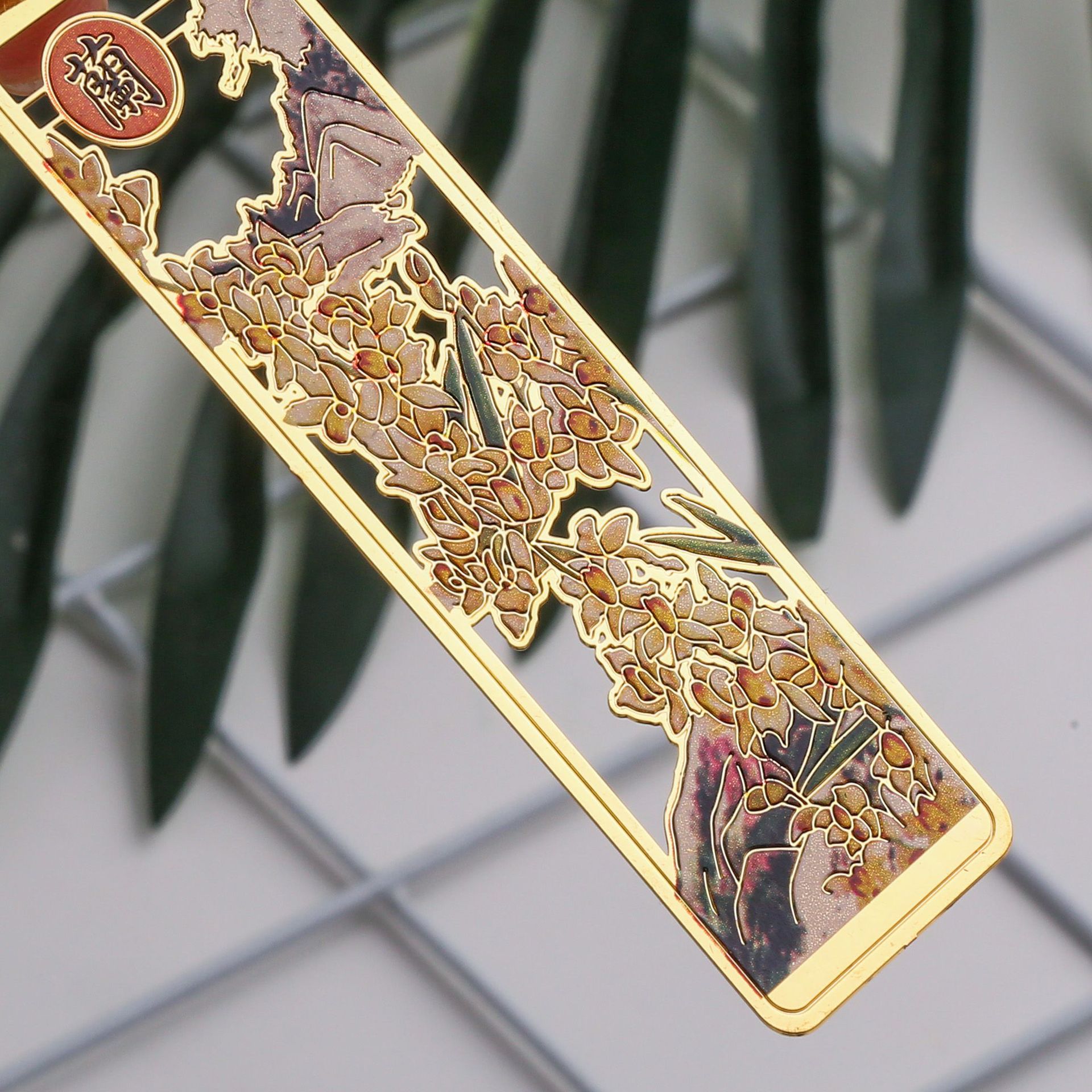 2019年新款金属书签定制古典书签珍藏版一套学生学习用品送礼书签