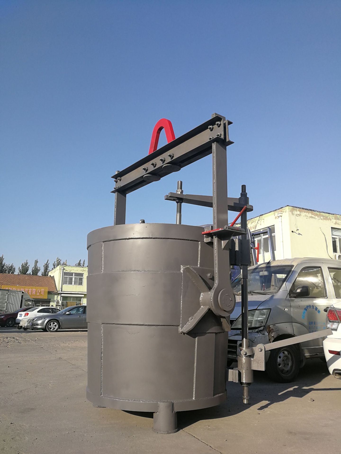 青岛煜祥祥荣 底漏塞杆式钢水包 现货出售 用料实在