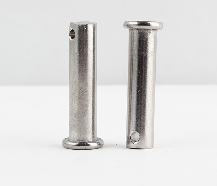 3456810121620平头带孔圆柱销定位销销钉304不锈钢销轴gb882孔销