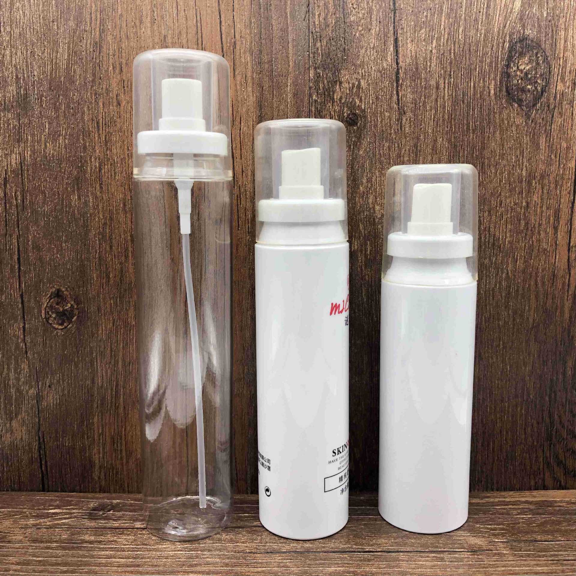 厂家直销-pet直身瓶100ml-120ml-150ml卡牙防晒喷雾瓶-高档喷雾瓶