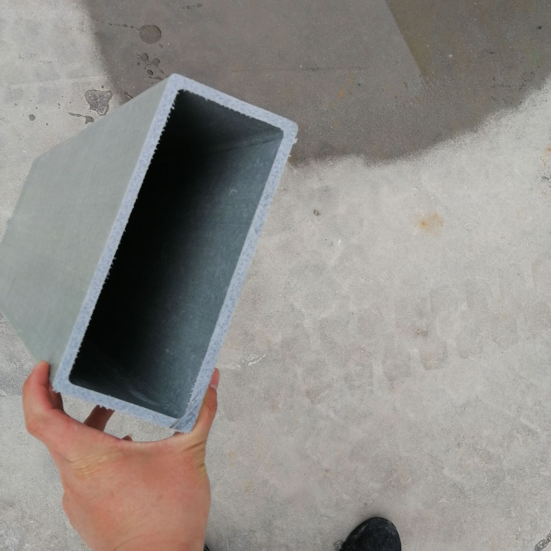 230*90*8玻璃钢矩管 排水管专用方管 高速公路桥梁用玻璃钢泄水管