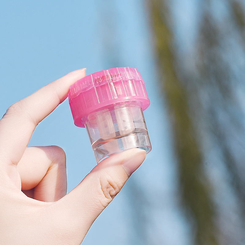 隐形眼镜手动旋转式清洗器便捷方便携带隐形眼镜近视伴侣双联盒