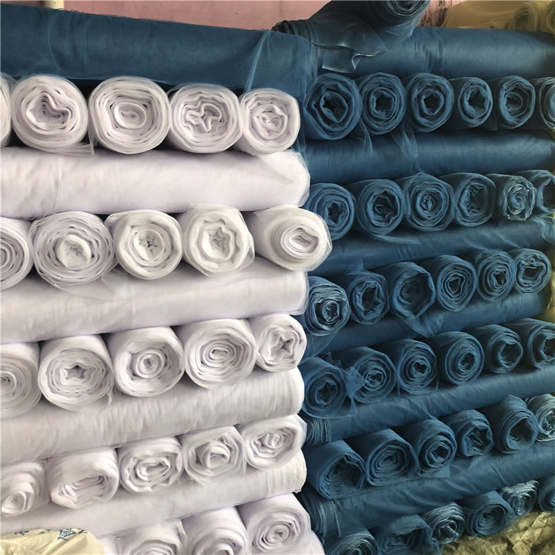 经编布厂家直销 六角蚊帐布 蚊帐底布 果树网布 白色防虫遮阳网布