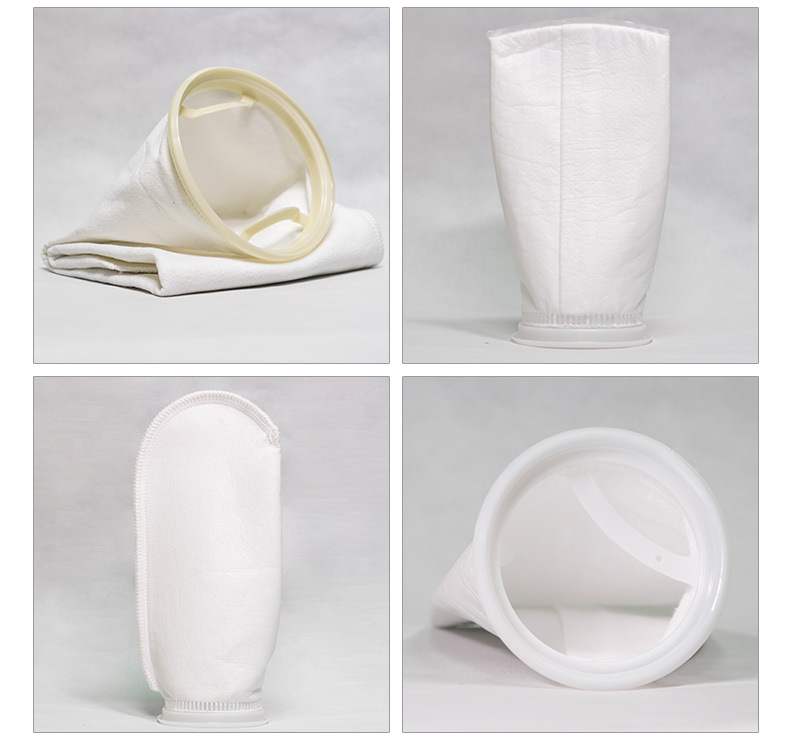 pp聚丙烯过滤袋 液体过滤袋 缝纫融合式油漆电镀涂料防尘布袋定制