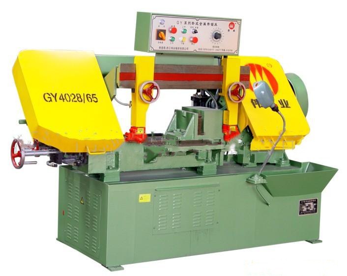 浙江伟业gy4028—65卧式带锯床